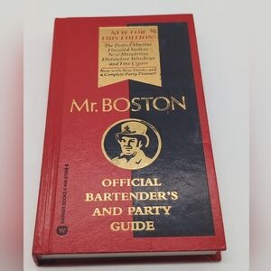Mr. Boston Official Bartender's and Party Guide – Red & Black 2000